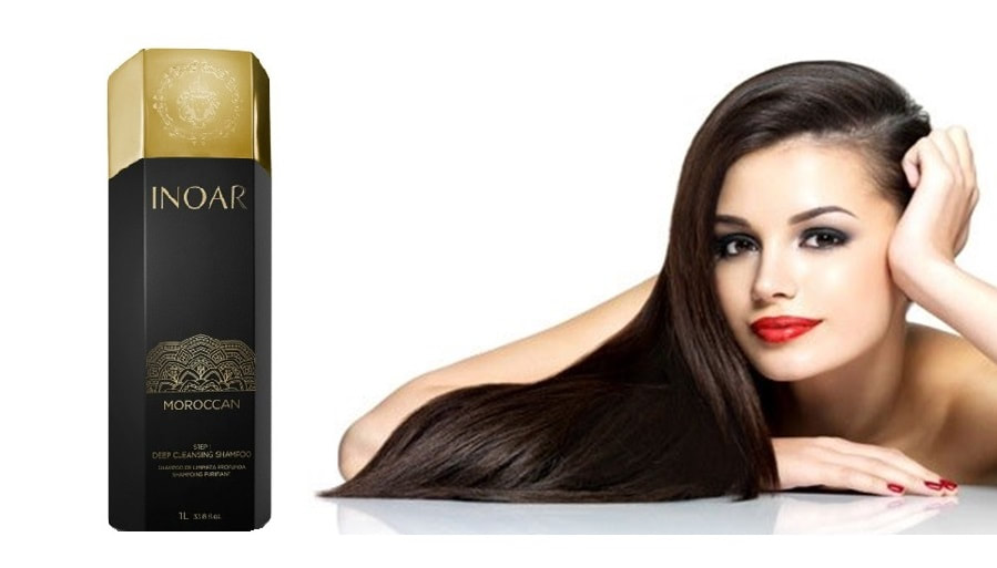 Inoar Moroccan Brazilian Keratin Blow Dry Hair Straightening Treatment
