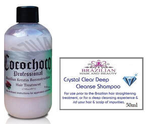 Cococho Professional Brazilian Blow Dry Hair Straightening Treatment Kit 200ml